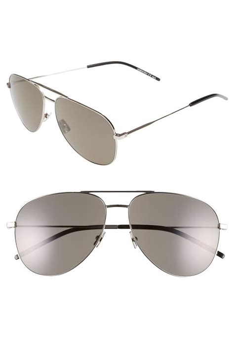 saint laurent sunglasses aviator|saint laurent sunglasses nordstrom.